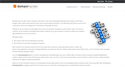 Desktop Screenshot of domainhandel.biz