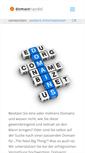 Mobile Screenshot of domainhandel.biz